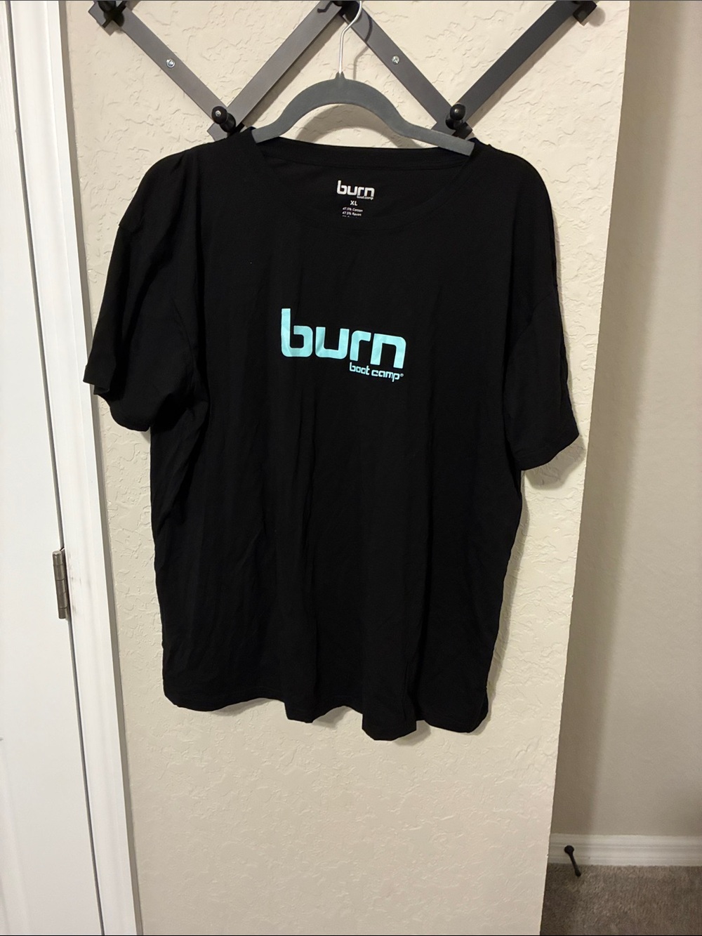 Burn Boot Camp Women's Black Short Sleeve Logo Tee